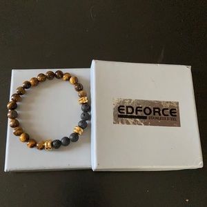 Edforce Stainless Steel Men’s Bracelet